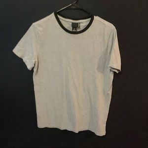 Nice grey tshirt with black neck